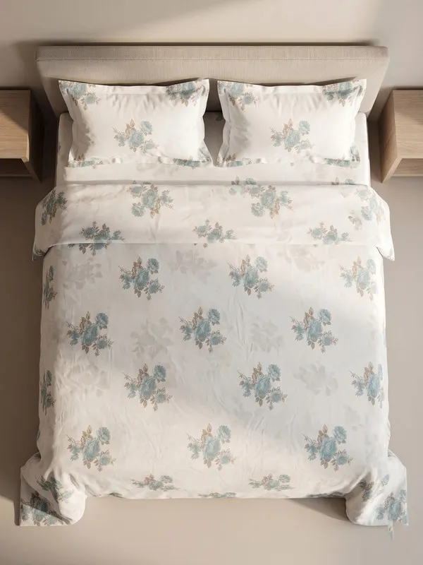 Home_Cent_DUSTY_BLUE_Double_Bedsheet_with_2_Pillow_Covers,_400_TC_UltraSatin_Premium_Bedding_Set,_Aesthetic_Home_Decor_274_x_274_cms-SET(_1BEDSHEET+2PCS_PILLOW_COVER)