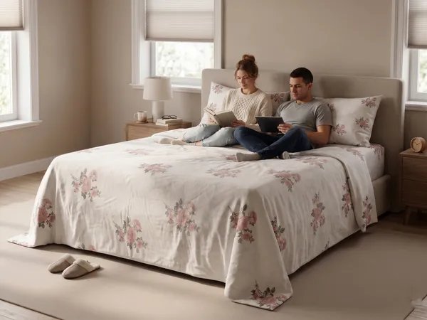 Home_Cent_VINTAGE_PEACH_Double_Bedsheet_with_2_Pillow_Covers,_400_TC_UltraSatin_Premium_Bedding_Set,_Aesthetic_Home_Decor_274_x_274_cms-SET(_1BEDSHEET+2PCS_PILLOW_COVER)