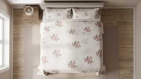 Home_Cent_VINTAGE_PEACH_Double_Bedsheet_with_2_Pillow_Covers,_400_TC_UltraSatin_Premium_Bedding_Set,_Aesthetic_Home_Decor_274_x_274_cms-SET(_1BEDSHEET+2PCS_PILLOW_COVER)