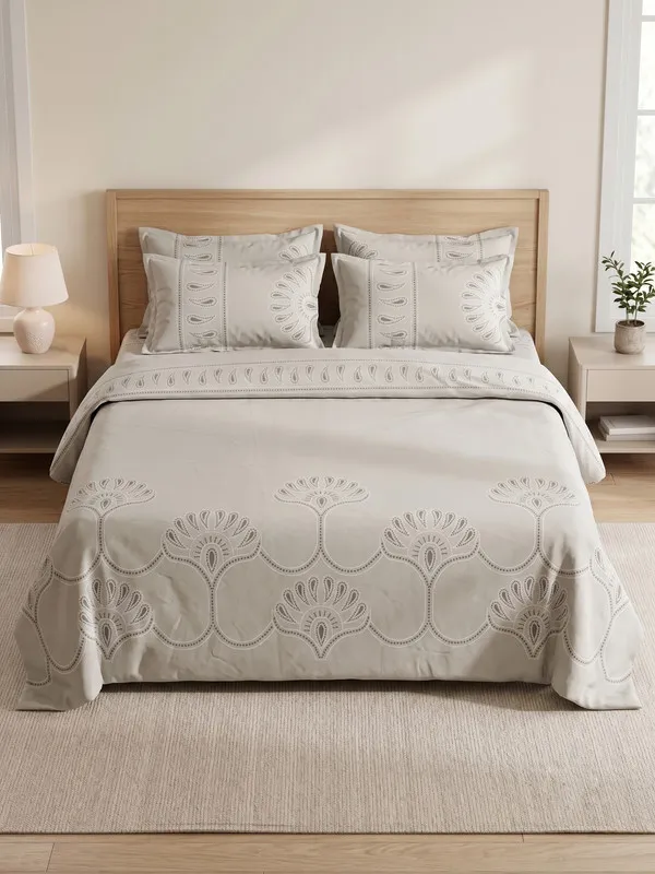 Home_Cent_OFF_WHITE_Double_Bedsheet_with_2_Pillow_Covers,_400_TC_UltraSatin_Premium_Bedding_Set,_Aesthetic_Home_Decor_274_x_274_cms-SET(_1BEDSHEET+2PCS_PILLOW_COVER)