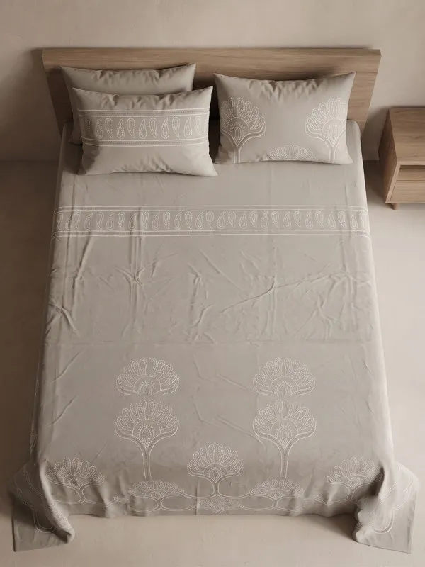 Home_Cent_WARM_TAUPE_Double_Bedsheet_with_2_Pillow_Covers,_400_TC_UltraSatin_Premium_Bedding_Set,_Aesthetic_Home_Decor_274_x_274_cms-SET(_1BEDSHEET+2PCS_PILLOW_COVER)