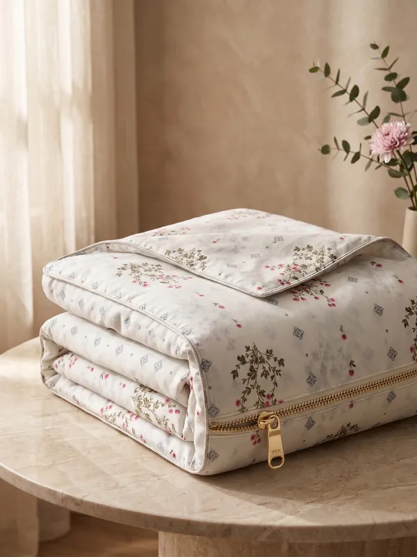 DUVET_COVER_RUBEY-HOMECENT_Botanical_Floral_Duvet_Cover_with_Premium_Zipper_Closure-MUSTARD_FLORAL