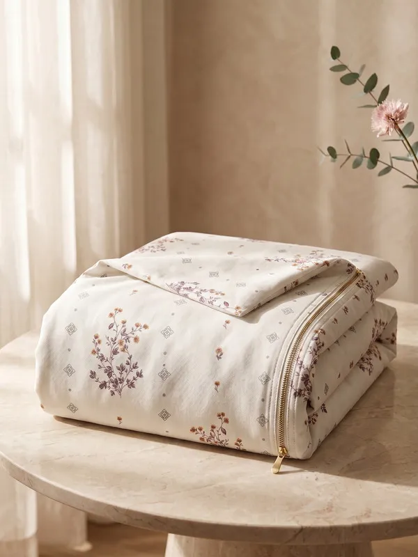 DUVET_COVER_RUBEY-HOMECENT_Botanical_Floral_Duvet_Cover_with_Premium_Zipper_Closure-PINK_FLORAL