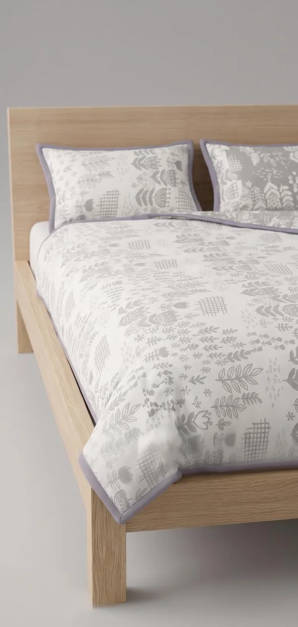 Dohar_Premium_100%_Cotton_Double_Bed_(Steel_Blue)_Wildflower_Meadow,_Reversible_Blanket,_Soft,_Lightweight_and_Breathable_Ac_Dohar/Quilt/Blanket/for_Bed,_Sofa_AC_Blanket_220x250_cm