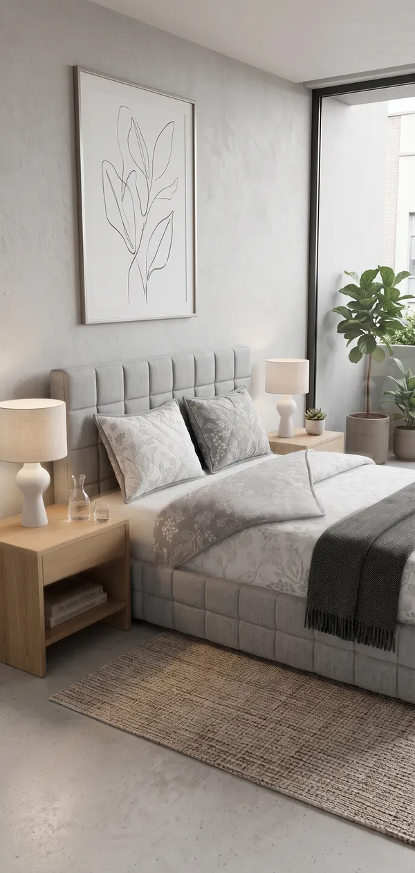 Dohar_Premium_100%_Cotton_Double_Bed_Taupe/Beige_Botanical_Floral,_All_Season_Reversible_Blanket,Lightweight_&_Breathable_Blanket_for_Bed,_Sofa_AC_Blanket_220x250cm
