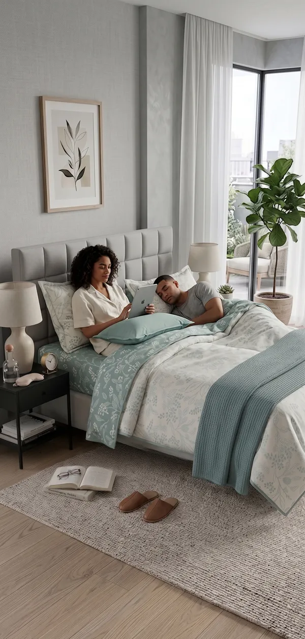 Dohar_Premium_100%_Cotton_Double_Bed_Teal/Seafoam_Green_Botanical_Floral,_All_Season_Reversible_Blanket,_Lightweight_&_Breathable_Blanket_for_Bed,_Sofa_AC_Blanket_220x250cm