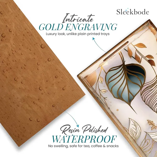 Gold_Engraved_Wooden_Serving_Tray_Set_of_3_Enamel_Coated_Waterproof_Rectangular_Trays_with_Gold_Engraving_Tea,_Snacks_&_Dining_Table_Decor_Home_&_Kitchen_Decorative_Center_Table_Trays