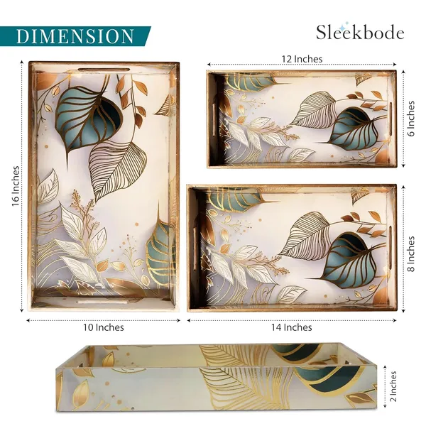 Gold_Engraved_Wooden_Serving_Tray_Set_of_3_Enamel_Coated_Waterproof_Rectangular_Trays_with_Gold_Engraving_Tea,_Snacks_&_Dining_Table_Decor_Home_&_Kitchen_Decorative_Center_Table_Trays