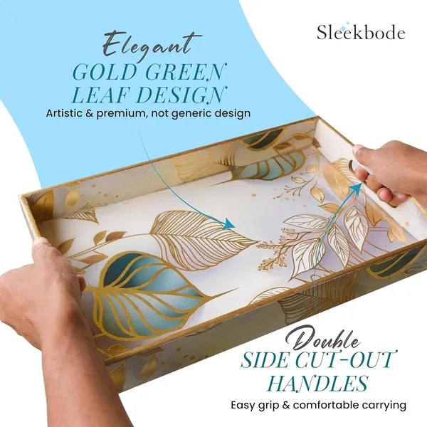 Gold_Engraved_Wooden_Serving_Tray_Set_of_3_Enamel_Coated_Waterproof_Rectangular_Trays_with_Gold_Engraving_Tea,_Snacks_&_Dining_Table_Decor_Home_&_Kitchen_Decorative_Center_Table_Trays