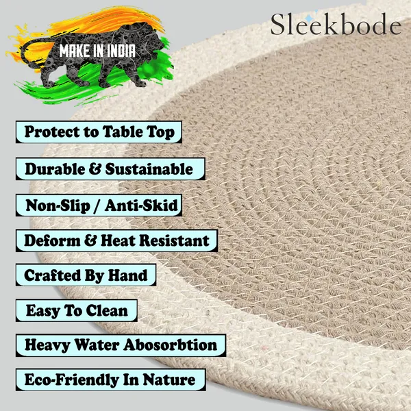 Set_Of_4_Beige-Off_White_Table_Mat_Cotton_Bed_Side_Cotton_Round_Shape_Placemat_Side_Table_Cover_Round_Table_Placemat_For_Dining_Table