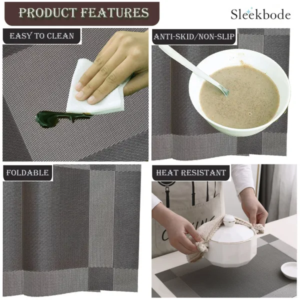 Set_of_4_Pcs_Dark_Grey_PVC_Table_Mat_Waterproof_Heat_Resistant_Mats_Bed_Side_Table_Placemats_Foodmat_For_Dining_Table_Accessories_Mats