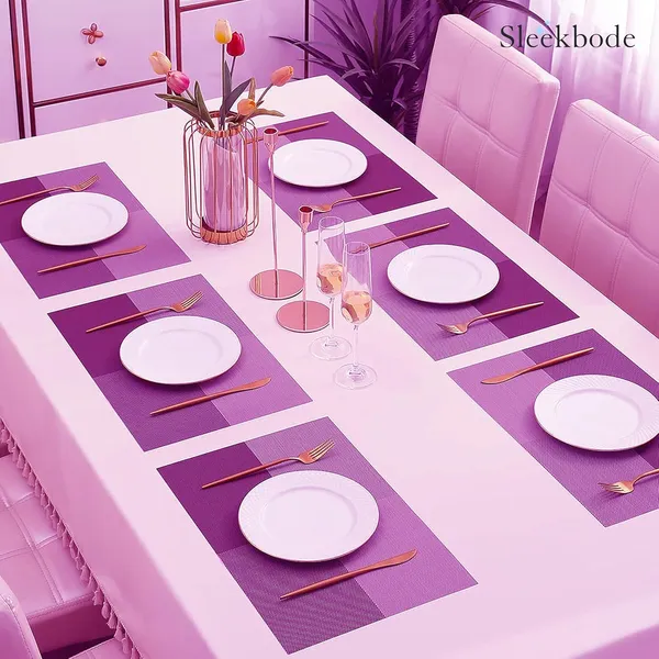 Set_of_6_Pcs_Purple_PVC_Dining_Table_Mats_Waterproof_Placemats_For_Dining_Table_Heat_Resistant_Mats_For_Dining_Table_Accessories_Bed_Side_Table_Mats_Table_Placemats_Dining_Table_Cover_Foodmat