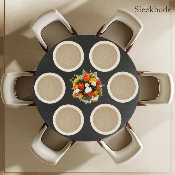 Set_Of_2_Pcs_Beige-Off_White_Table_Mat_Cotton_Bed_Side_Cotton_Round_Shape_Placemat_Side_Table_Cover_Round_Table_Placemat_For_Dining_Table