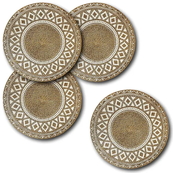 Set_of_4_pcs_Multicolor_Mandala_Cotton_Table_Mat_Bed_Side_Round_Shape_Side_Table_Placemat_Placemat_For_Dining_Table