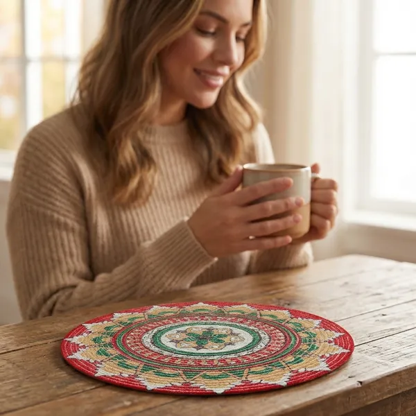 Set_Of_6_pcs_Multicolor_Mandala_Cotton_Table_Mat_Bed_Side_Round_Shape_Side_Table_Placemat_Placemat_For_Dining_Table