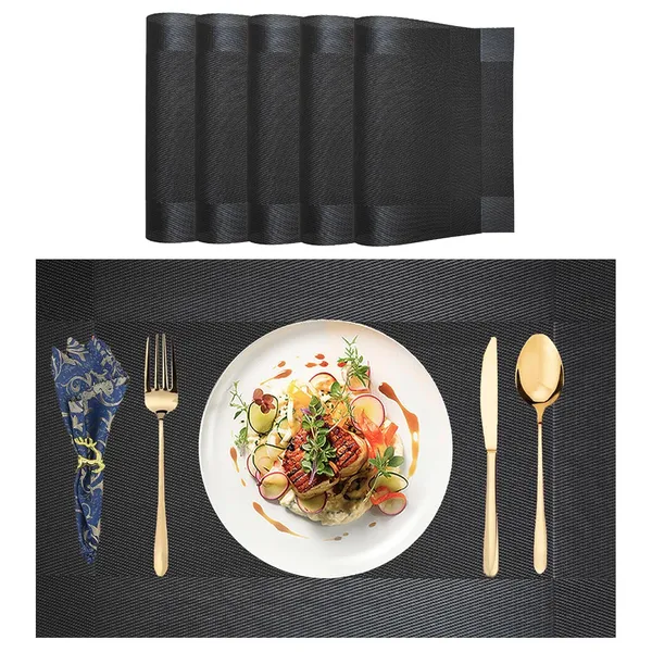 Set_of_6_Pcs_Black_PVC_Table_Mat_Waterproof_Heat_Resistant_Mats_Bed_Side_Table_Placemats_Foodmat_For_Dining_Table_Accessories_Mats