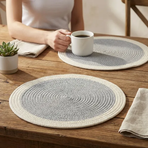 Set_Of_2_Grey-Off_White_Table_Mat_Cotton_Bed_Side_Cotton_Round_Shape_Placemat_Side_Table_Cover_Round_Table_Placemat_For_Dining_Table