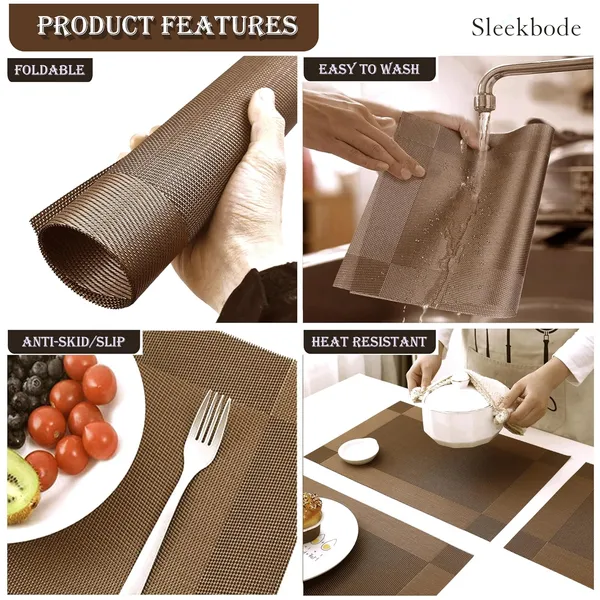 Set_of_6_Pcs_Brown_PVC_Table_Mat_Waterproof_Heat_Resistant_Mats_Bed_Side_Table_Placemats_Foodmat_For_Dining_Table_Accessories_Mats