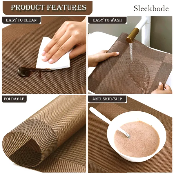 Set_of_4_Pcs_Brown_PVC_Table_Mat_Waterproof_Heat_Resistant_Mats_Bed_Side_Table_Placemats_Foodmat_For_Dining_Table_Accessories_Mats