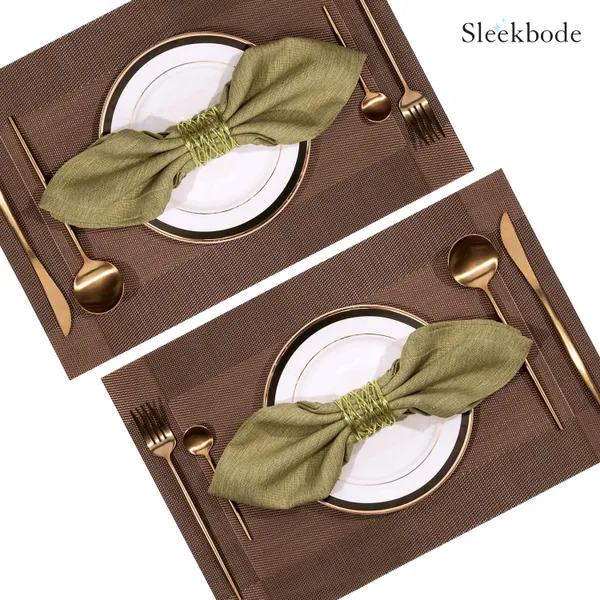 Set_of_4_Pcs_Brown_PVC_Table_Mat_Waterproof_Heat_Resistant_Mats_Bed_Side_Table_Placemats_Foodmat_For_Dining_Table_Accessories_Mats
