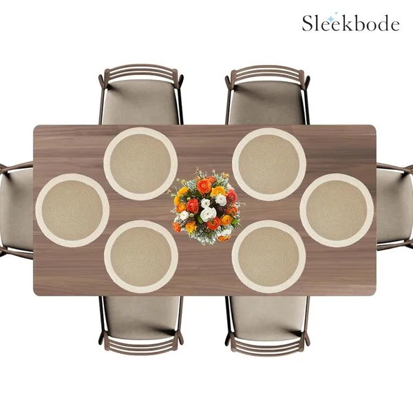 Set_Of_6_Pcs_Beige-Off_White_Table_Mat_Cotton_Bed_Side_Cotton_Round_Shape_Placemat_Side_Table_Cover_Round_Table_Placemat_For_Dining_Table