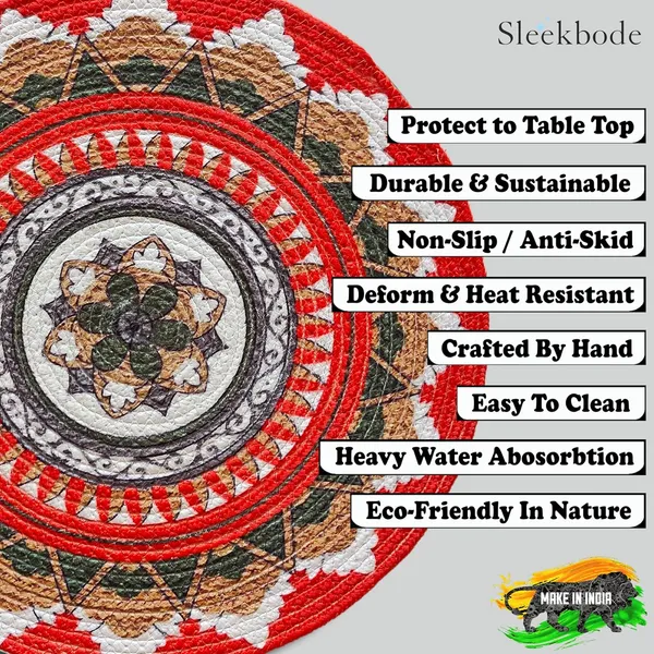 Set_Of_4_pcs_Multicolor_Mandala_Cotton_Table_Mat_Bed_Side_Round_Shape_Side_Table_Placemat_Placemat_For_Dining_Table