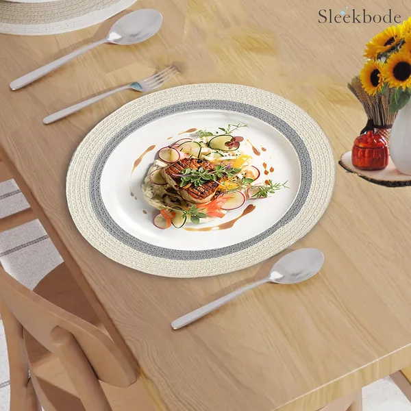 Set_Of_2_Grey-Off_White_Table_Mat_Cotton_Bed_Side_Cotton_Round_Shape_Placemat_Side_Table_Cover_Round_Table_Placemat_For_Dining_Table