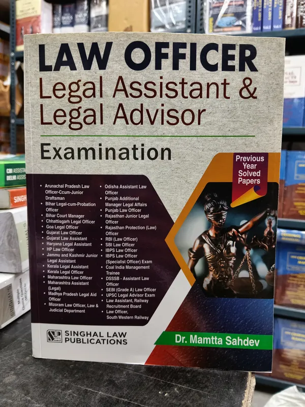 Singhal??_Law_Officer_Legal_Assistant_&_Legal_Advisor_Examination