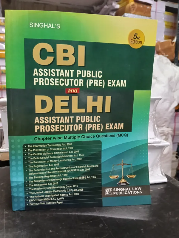 Singhal??_MCQ_CBI_Assistant_Public_Prosecutor_and_Delhi_Assistant_Public_Prosecutor_(Pre)_Exam