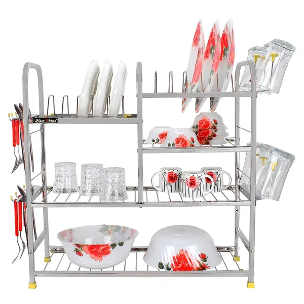 Silver_Stainless_Steel_Kitchen_Dish_Rack_Plate_Cutlery_Stand_Kitchen_Utensils_Rack_Modern_Kitchen_Storage_Rack_25_X_25_Inch