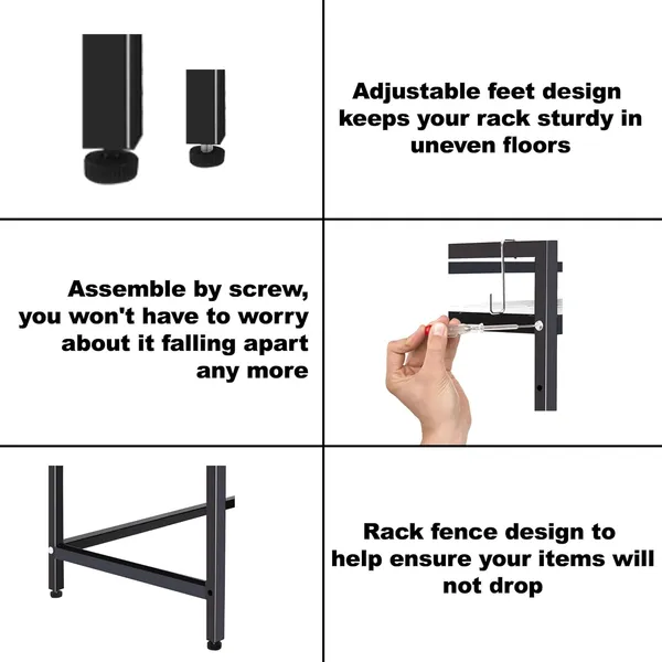 Black_Metal_Microwave_Stand_Adjustable_Kitchen_Counter_Shelf_Space_Saving_Organizer_With_6_Hooks