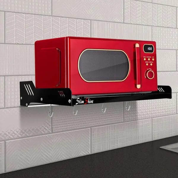 Black_Steel_Microwave_Wall_Shelf_Stand_Organizer_For_Kitchen