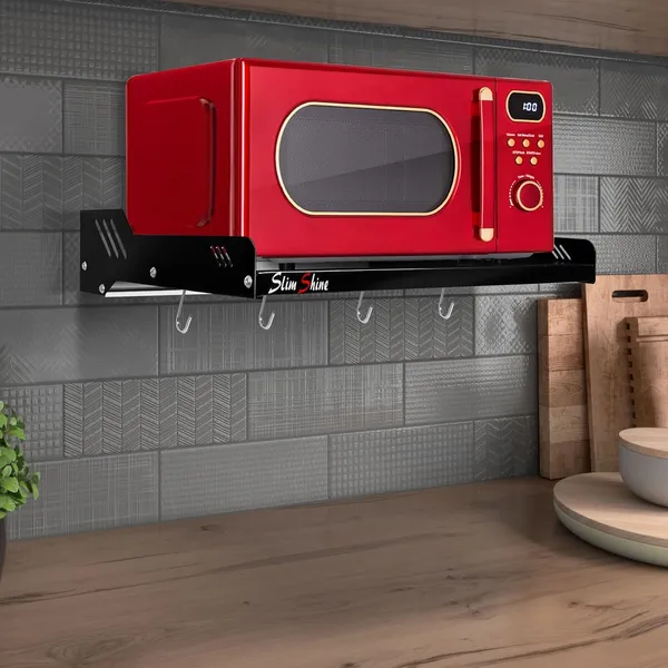 Black_Steel_Microwave_Wall_Shelf_Stand_Organizer_For_Kitchen