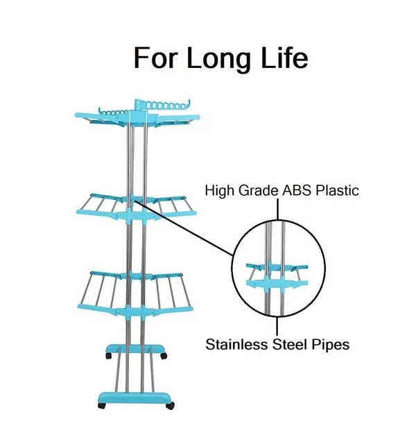 Blue_Stainless_Steel_4_Tier_Clothes_Drying_Stand_Foldable_Laundry_Rack_Indoor_Outdoor_Balcony_Space_Saver