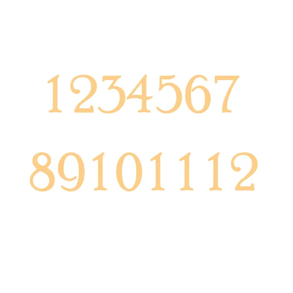 Acrylic_English_Numbers_Acar70