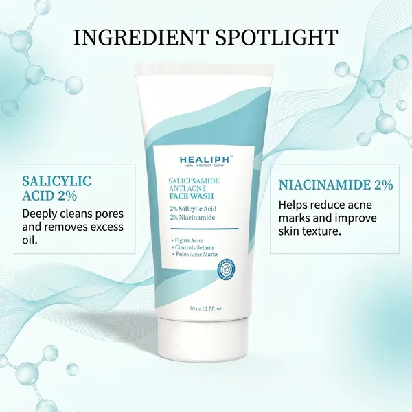 Salicinamide_Anti_Acne_Face_Wash_With_2%_Salicylic_Acid_And_Velvet_Radiance_Nourish_Brighten_Protein_Flavour_Face_Cream_Combo
