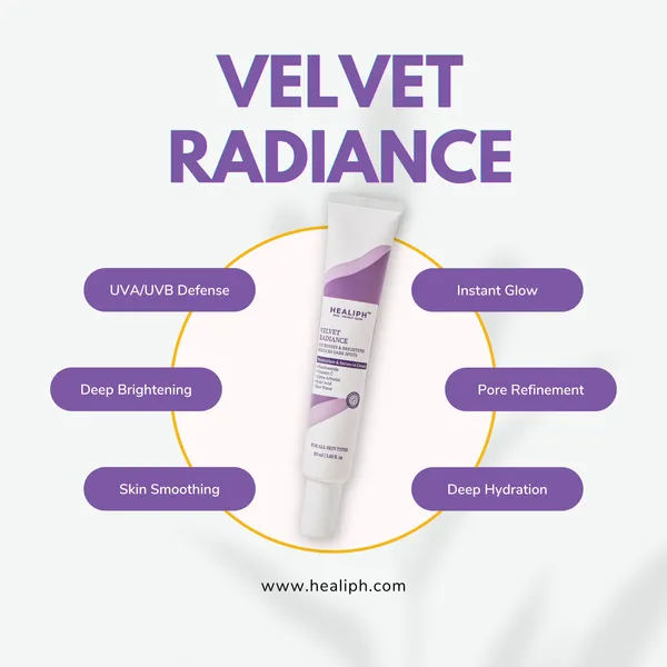 Lumishield_Tinted_Sunscreen_Spf_50_Pa++++_Cream_And_Velvet_Radiance_Nourish_Brighten_Protein_Flavour_Face_Cream_Combo
