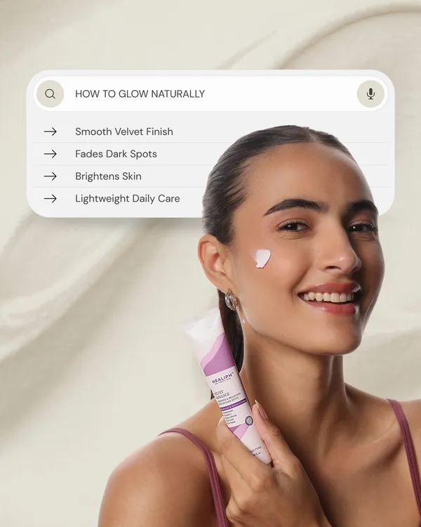 Lumishield_Tinted_Sunscreen_Spf_50_Pa++++_Cream_And_Velvet_Radiance_Nourish_Brighten_Protein_Flavour_Face_Cream_Combo