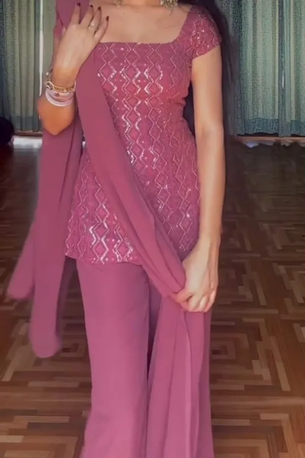 Rose_Pink_Designer_Nc_Silk_Top_&_Pant_Set_With_Embroidered_Dupatta_For_Women