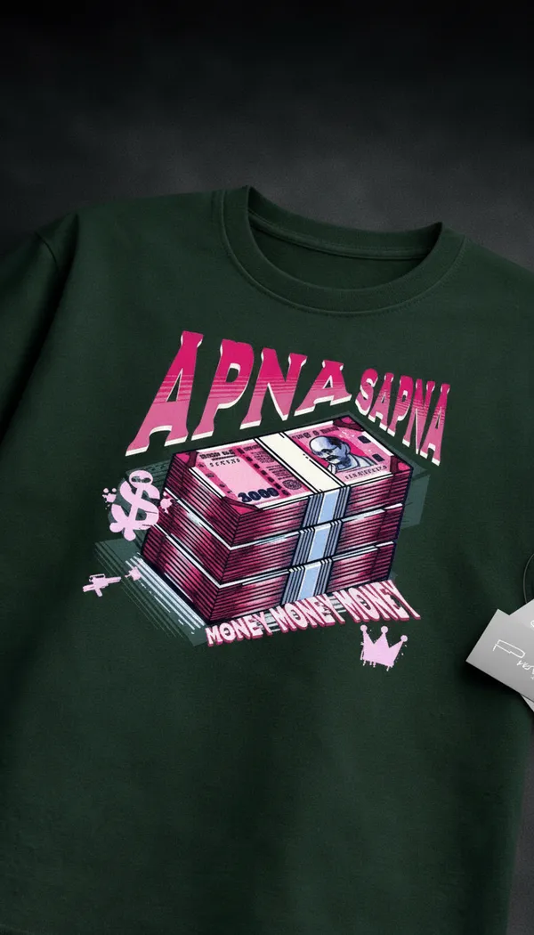 Green_Cotton_Graphic_T-Shirt_For_Unisex