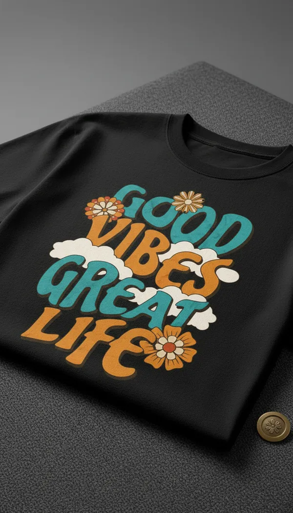 Black_Cotton_Retro_Typography_Graphic_T-Shirt_For_Unisex