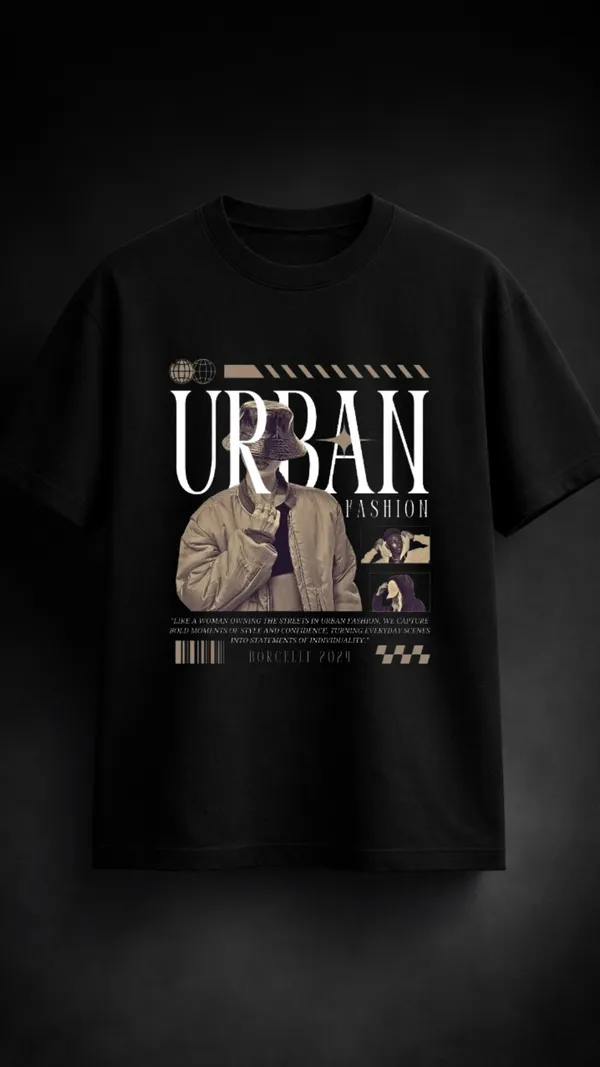 Black_Cotton_Regular_Fit_Urban_Fashion_Graphic_T-Shirt_For_Unisex