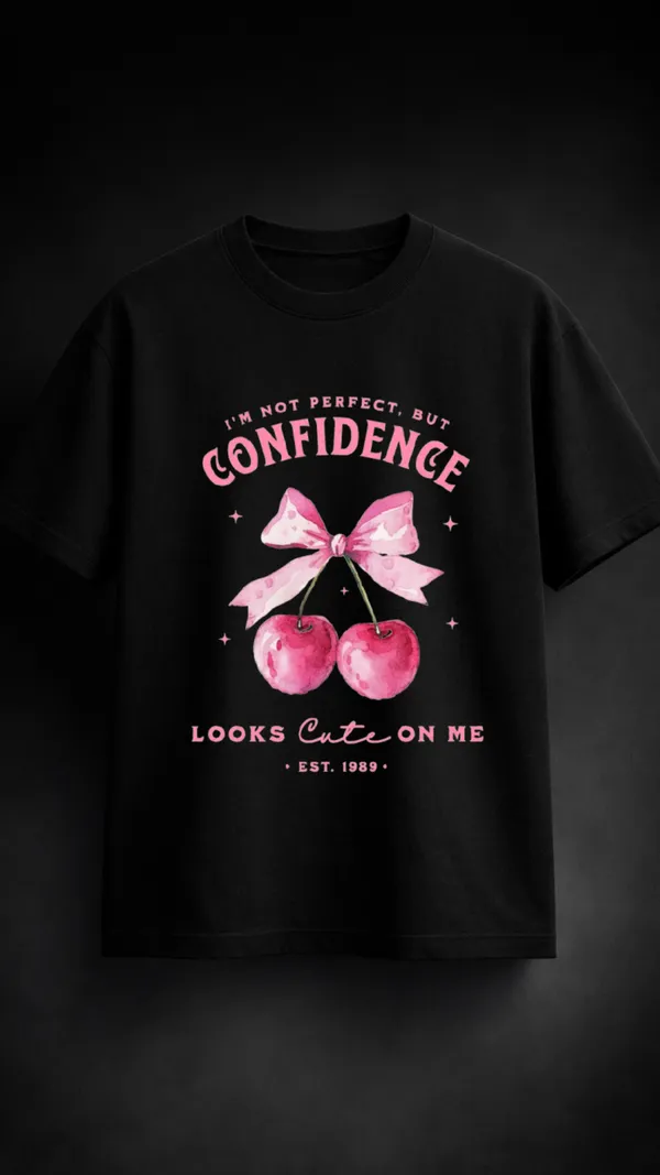Black_Cotton_Regular_Fit_Cherry_Graphic_T-Shirt_For_Unisex