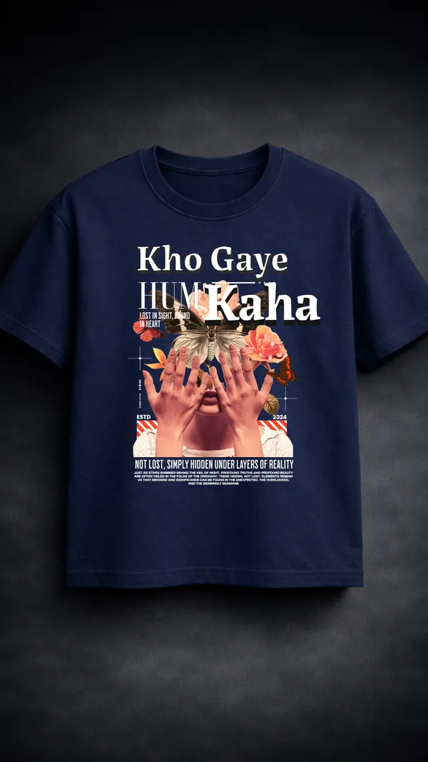 Blue_Cotton_Graphic_Print_T-Shirt_For_Unisex