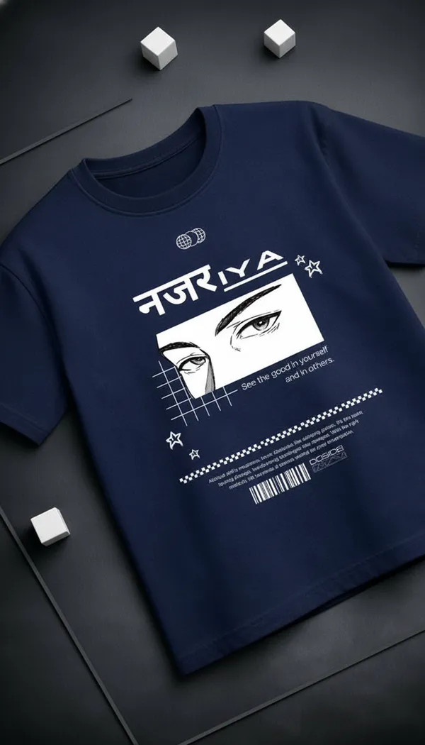 Navy_Blue_Cotton_Oversized_Anime_Graphic_T-Shirt_For_Unisex