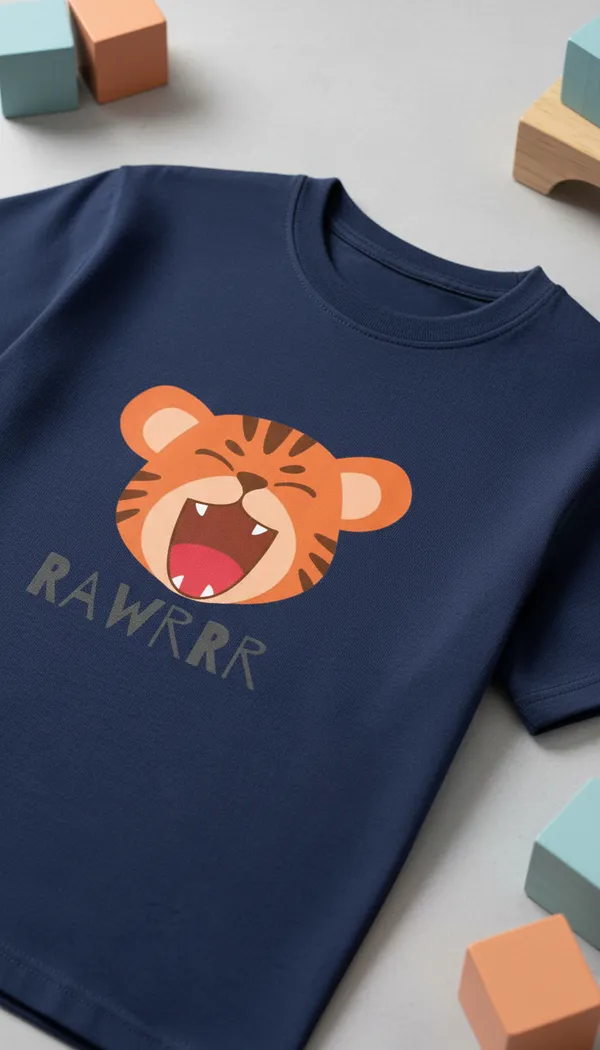 Blue_Cotton_Regular_Fit_Tiger_Print_T-Shirt_For_Kids