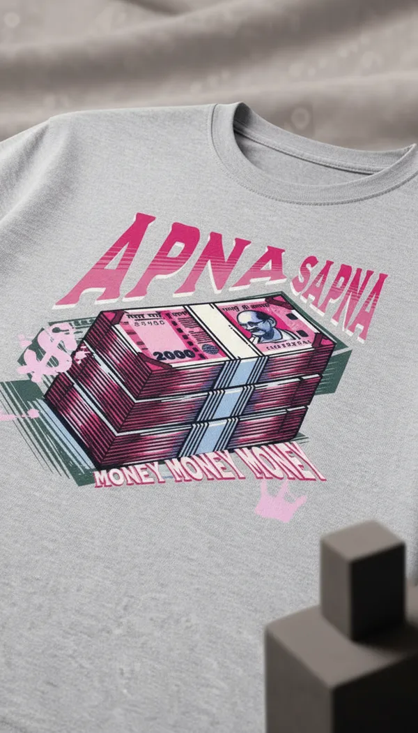 Grey_Cotton_Regular_Fit_Apna_Sapna_Graphic_T-Shirt_For_Unisex
