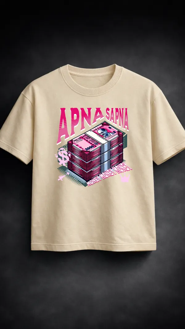 Beige_Cotton_Regular_Fit_Apna_Sapna_Money_Graphic_T-Shirt_For_Unisex