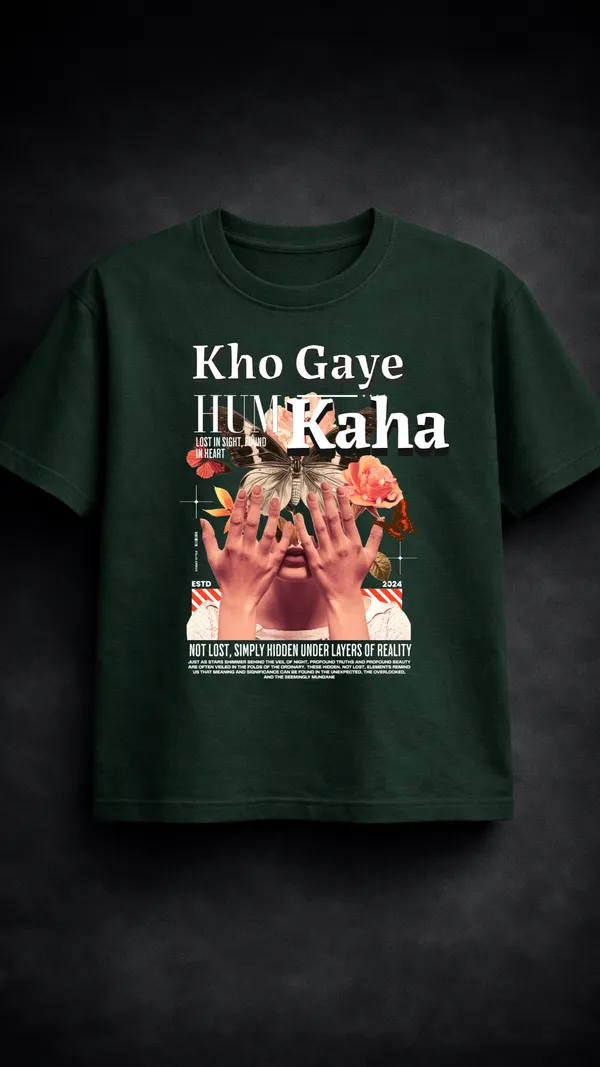 Green_Cotton_Graphic_Print_T-Shirt_For_Unisex