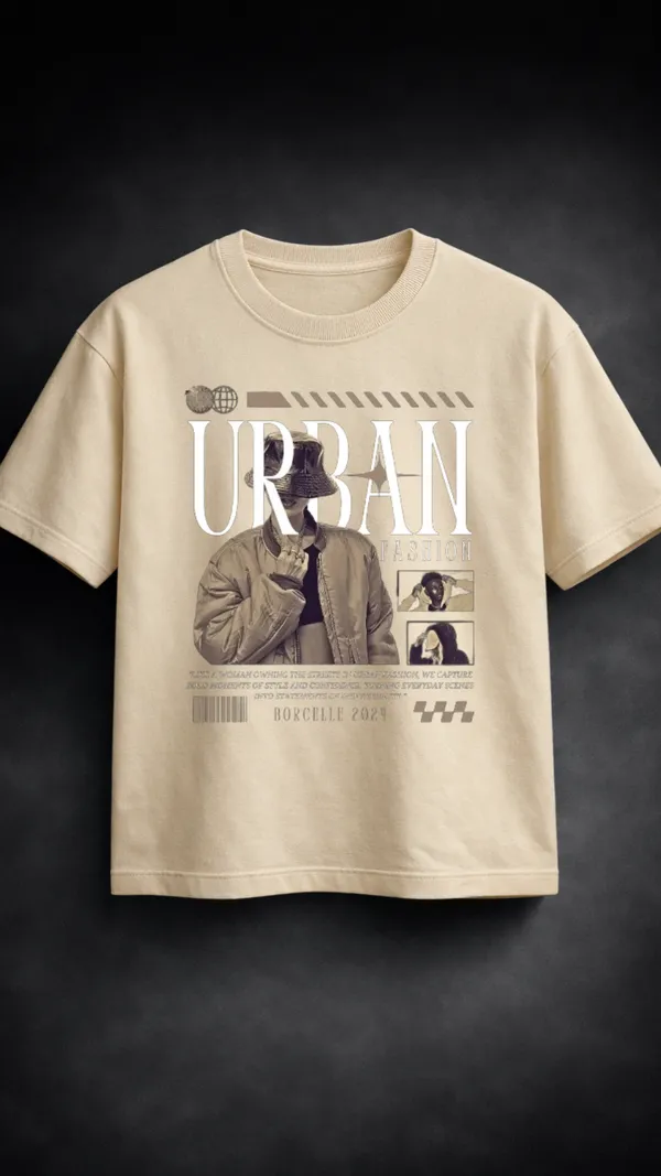 Beige_Cotton_Oversized_Urban_Graphic_Print_T-Shirt_For_Unisex
